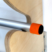 Yellotools, A-Tubes Option stockage bobine, silver 1300mm, Boîte de 1 pièce TUBES130PRPORTERLX