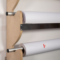 Yellotools, CosyRack Tube Option stockage bobine, brun 1225mm, Boîte de 2 pièces PORTERLXSUSPENDU