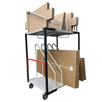 Servante haute pour stockage de cartons pliés 150 kg