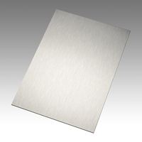 Panneau sandwich aluminium Dibond Butlerfinish standard Metallic épaisseur 3mm 1500 mm x 3050 mm