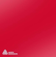 Film Avery 500 brillant 503 rouge géranium adhésif permanent 615 mm x 50 m
