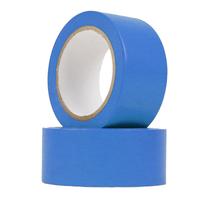 Ruban adhésif de protection 300 mm x 50.00 m, 100 µm épaisseur totale: 100 µm diamètre du mandrin : 76 mm, rouleau polypropylène, acrylique, bleu Boîte de 8 rouleaux inapte au contact alimentaire