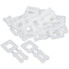 Boucles autobloquantes en plastique pour feuillard
