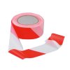 Ruban de signalisation blanc/rouge 50 mm x 100 m