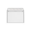 Enveloppe C5 162 x 229 mm sans bande sans fenêtre Conqueror CX22, lisse blanc diamant, strip, patte droite 120g/m2, contient du coton
