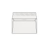 Enveloppe C6 Conqueror Wove Brillant White 120g/m², avec fourreau Boîte de 500 pièces