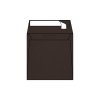 Enveloppe Carrée Pop'Set, 170x170, Enveloppe de creation,Marron, Hot Brown, Antalis France