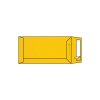 Pochette - Enveloppe Pop'Set, 110x220, DL , Enveloppe de creation,Jaune, Sunshine Yellow, Antalis France
