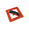 Yellotools, Ivo Cut, orange Boîte de 1 pièce, REGLEDECOUPEANGLE
