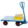 Photo Chariot à 1 essieu directeur 500 kg
