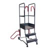 Photo Plateforme de travail 3 marches acier 200 kg