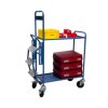 Photo Servante escabeau 250 kg, 2 plateaux
