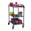 Photo Servante d'atelier 250 kg, 3 plateaux