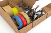 Bac à bec - Bac en carton - Facilite le picking - Rangement pour petits materiaux- Antalis