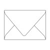 Enveloppe 90x140 mm- patte triangulaire - Antalis Premium