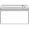 Enveloppe DL Blanche 80 g/m² avec fenêtre 35x100 mm - Antalis Classic