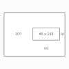 Enveloppe C5 Olin Design Regular Extra Blanc 120  g/m²  avec fenÃªtre 45 mm x 100 mm