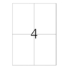 Adhésif Xerox Multi-use Labels Blanc 70 g/m² 105 mm x 148 mm 003R97402