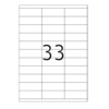 Adhésif Xerox Multi-use Labels Blanc 70 g/m² 25 mm x 70 mm 003R97410