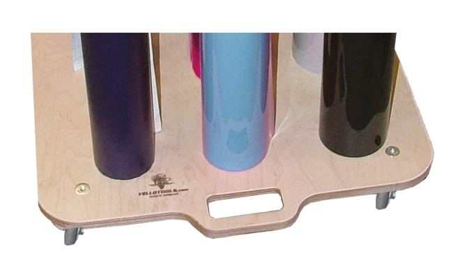 Yello Tools Twister - Support mobile pour rouleaux de Vinyles
