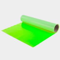 Flex universel en polyuréthane pour transfert à chaud 331 vert fluo  CHEMICA Hotmark Revolution